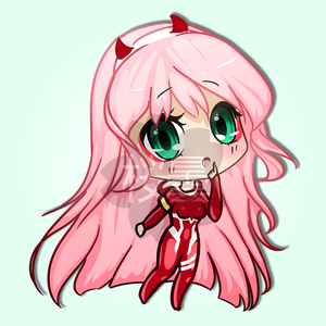 Zero Two Chibi