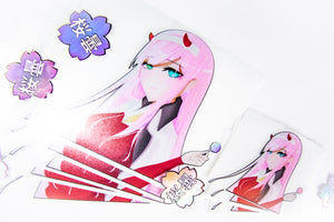 Zero Two Lollipop Mini Peeker